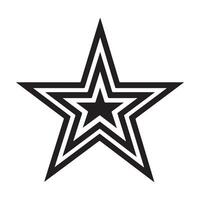 Sacred Geometry Star Black and White Design, Sacred Geometry Designs for Illustrations vector