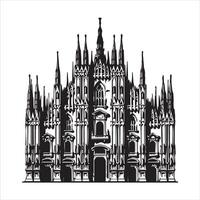 Artistic Representations of Global Monument vector