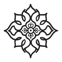 Modern Sacred Geometry Artwork vector