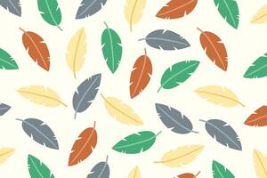 Colorful geometric abstract background. leaf shapes composition. illustrations. vector