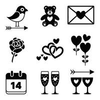 Romantic Design Collection vector