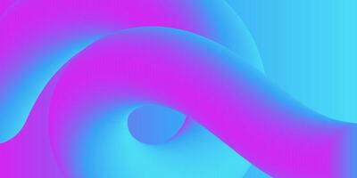 Abstract Gradient Background Fluid Swirls, Vivid Colors, Creative Design Template vector