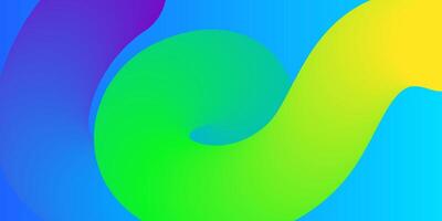 Abstract Colorful Swirl Background Creative Design Template vector