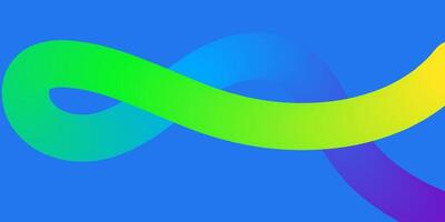Abstract Colorful Wave Background Design Template Illustration vector
