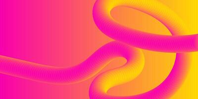 Abstract Pink Yellow Gradient Creative Design Template vector