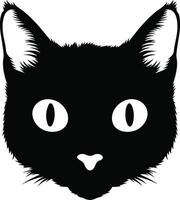 Charming Cat Silhouette Art File vector