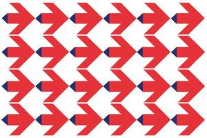Seamless repeating arrow long right flat icon pattern vector