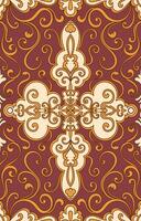 Seamless floral pattern on background. Design for fashion texture, fabric clothing, wrapping, printing. Traditional seamless ethnic oriental geometric pattern. Abstract aztec style. vector