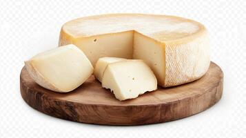 High-Quality Isolated Cheese on Transparent Background for Culinary and Food Design Projects photo