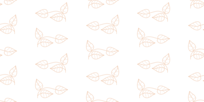 Seamless botanical Pattern on Elegant Linear leaves png