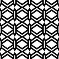 seamless geometric pattern of interlocking shape. vector