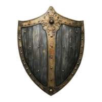 Ancient Greek Bronze Shield Isolated on transparent backgroundfor Design png