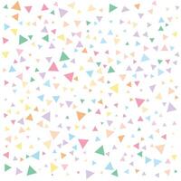 background of colored triangles on white background vector