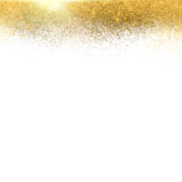 Golden splatter with bokeh illustration png