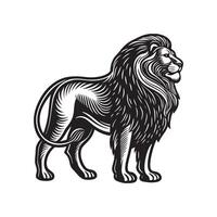 Lion illustration Art templates vector