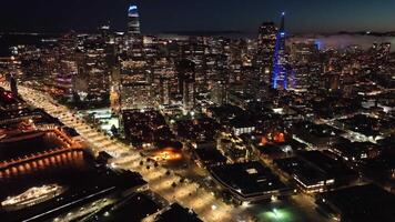 Beauty Sunset Sky in San Francisco California United States. video