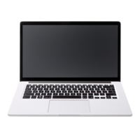 laptop with empty screen isolated on transparent background png
