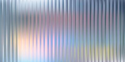 Glass pattern background effect. Abstract line gradient textur. Ribbed 3d vector
