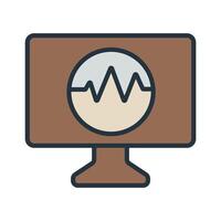 wavefrom icons symbol modern with elements for infographic web vector
