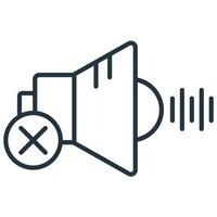 mute icons symbol modern with elements for infographic web vector