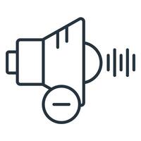 volume down icons symbol modern with elements for infographic web vector