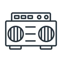 music box icons symbol modern with elements for infographic web vector
