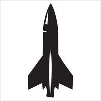 Explosive Missiles in Flight Artwork vector