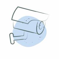 Icon Camera. related to Parking symbol. Color Spot Style. design editable vector