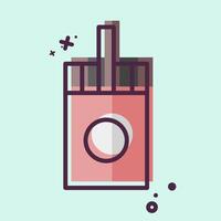 Icon Sticks. related to Vape symbol. MBE style. design editable vector