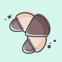 Icon Bakery. related to Restaurant symbol. MBE style. design editable vector
