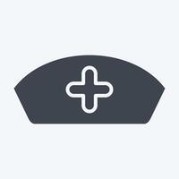 Icon Help. related to Retirement symbol. glyph style. design editable vector