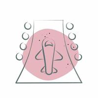 Icon Runway. related to Travel symbol. Color Spot Style. design editable vector