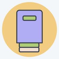 Icon Drip. related to Vape symbol. color mate style. design editable vector