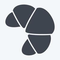 Icon Bakery. related to Restaurant symbol. glyph style. design editable vector
