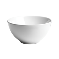 Simple transparent bowl isolated on a bright transparent background for versatile kitchen use and presentation of food items, transparent bowl isolated on transparent background png