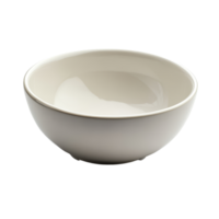 Empty transparent bowl on a simple transparent background ideal for decorative or culinary purposes, empty bowl on transparent backgroundfile png