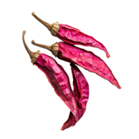 Dried pink peppers isolated on a transparent background showcasing their vibrant color and unique texture, dried pink peppers isolated on transparent background png