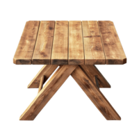 A rustic wooden table isolated on a transparent background for versatile use in various design projects, boiled egg isolated on ransparent transparent background png