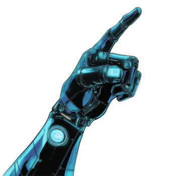 trogen android hand pekande uppåt mot en enkel transparent bakgrund i en klar och slående visuell visa, trogen android hand pekande på transparent bakgrund png