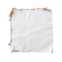 Crumpled transparent paper note on a clean transparent background displaying texture and simplicity, blank transparent sheet of paper note on transparent backgroundfile png