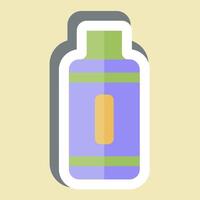 Sticker Vape. related to Vape symbol. design editable vector