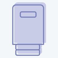Icon Drip. related to Vape symbol. two tone style. design editable vector