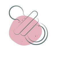 Icon Niplle Toy. related to Kindergarten symbol. Color Spot Style. design editable vector