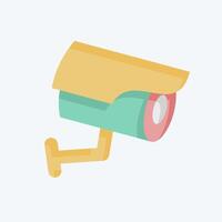 Icon Camera. related to Parking symbol. flat style. design editable vector
