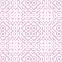 Geometric Flower seamless Pattern Aesthetics vector