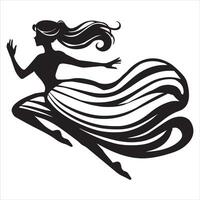 Whimsical Princess Design for Enchanting Creation vector