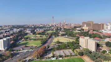 Landmark Johannesburg Skyline at Johannesburg Gauteng South Africa. Background Background. video