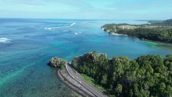 Above view of Maconde Viewpoint in Port Louis Mauritius Island Mauritius. video