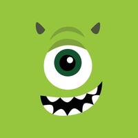 Mike Wazowski Monster vector