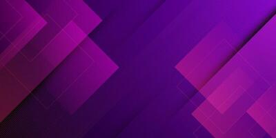 Abstract purple gradient lines background. Overlap shape with overlay lines. Dark purple background with simple pattern design. vector